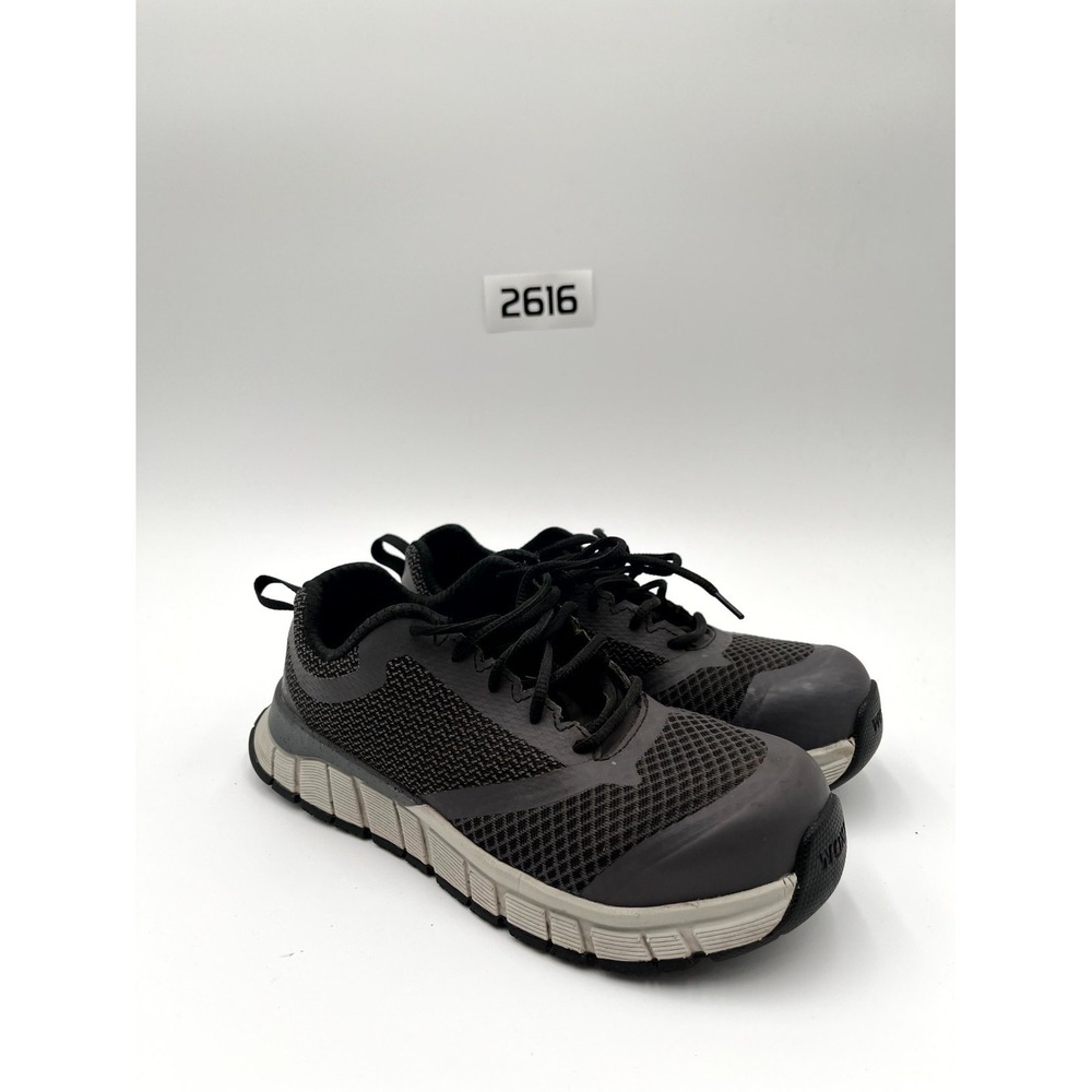 Worx By Red Wing Shoes Lithium Men's‎ Black Gray Soft Toe Lace Up Sneakers